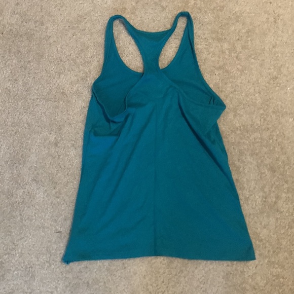 Teal Medium Nike Dri-Fit Athletic Tank Top - Picture 2 of 2
